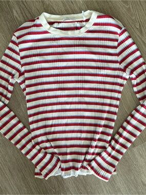 BLWDN striped long sleeve top sz XL